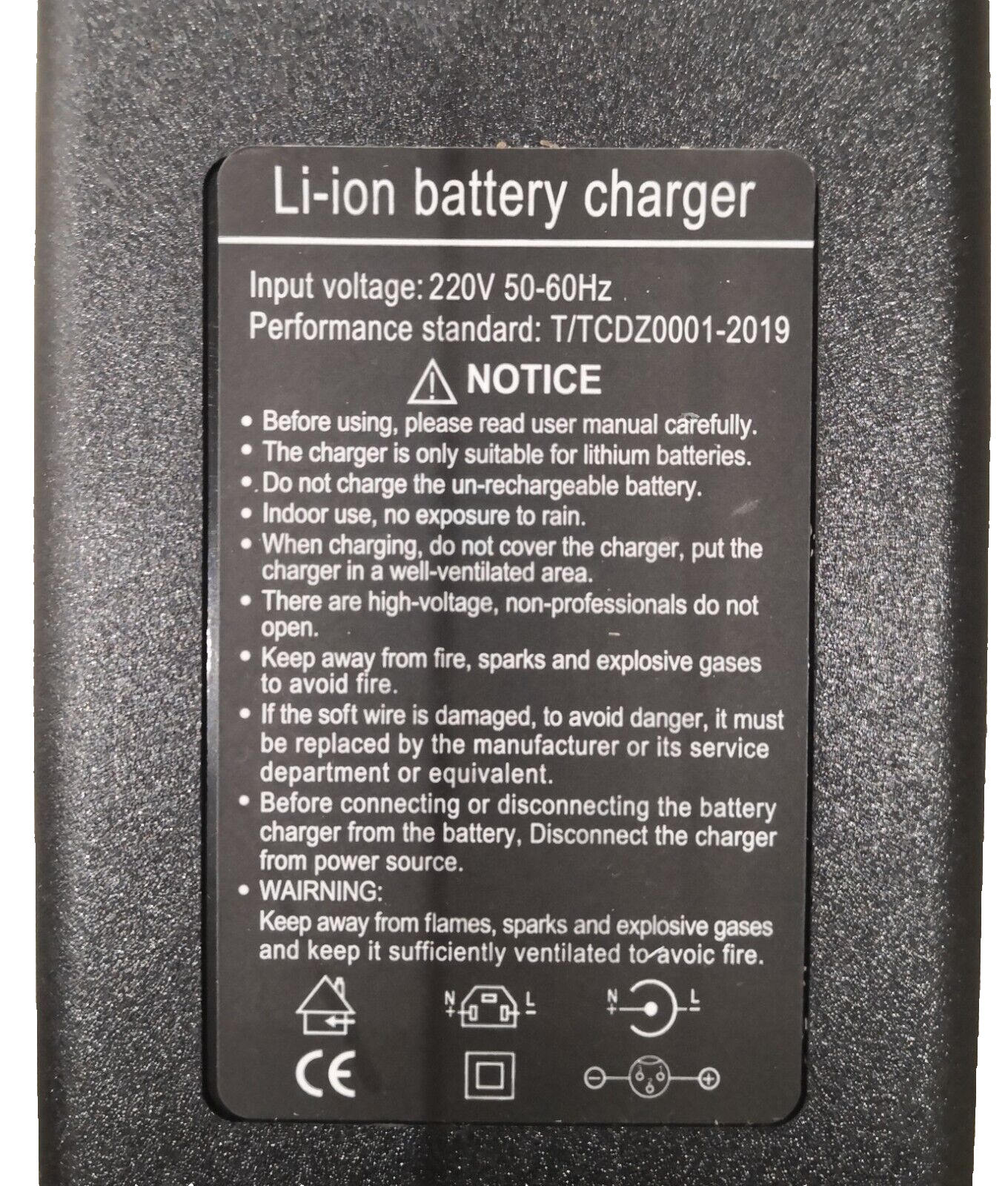 72V 3A 5A (84V) Li-Ion Fast Battery Charger