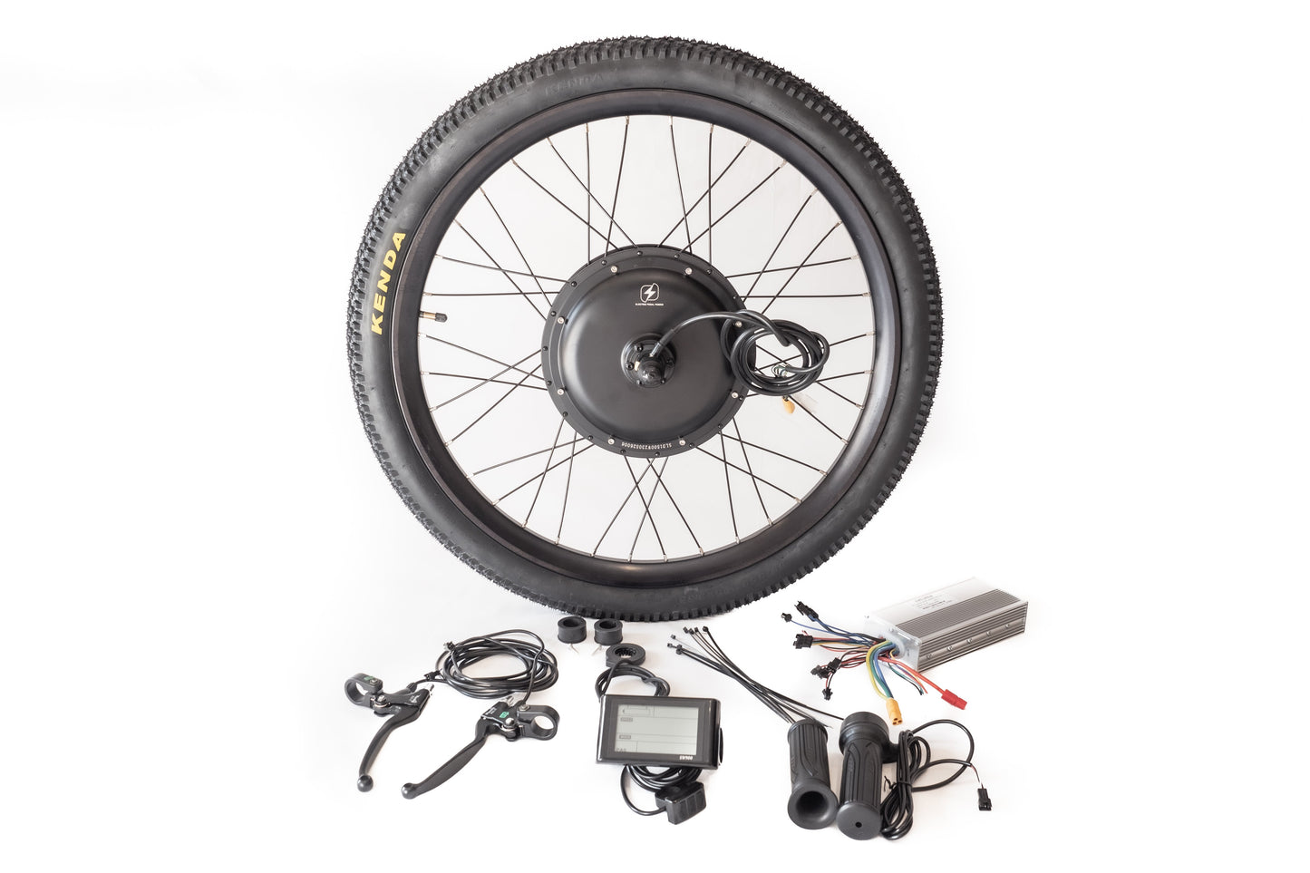 26 inch 48V 52V 1500W rear electric bike kit - hub motor wheel