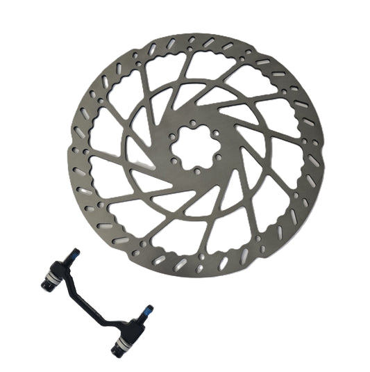 220mm 2.4mm thick Floating Brake Rotor for SurRon LBX, Talaria or Eride Pro