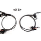 Shimano BL BR MT200 Hydraulic Disc Brake Set, Right Front Left Rear