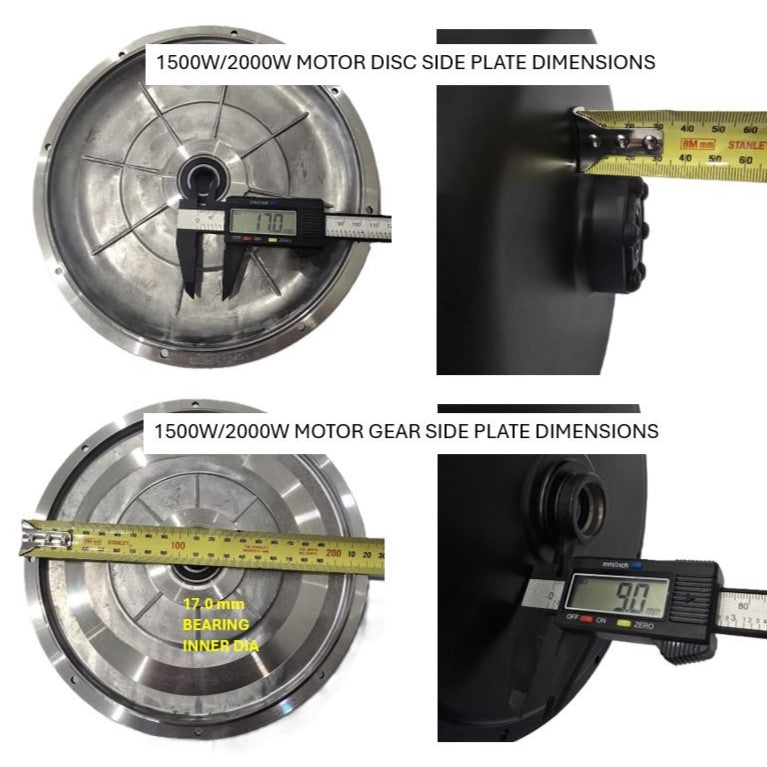 MTX Electric Hub Motor Replacement Side Cover Plate