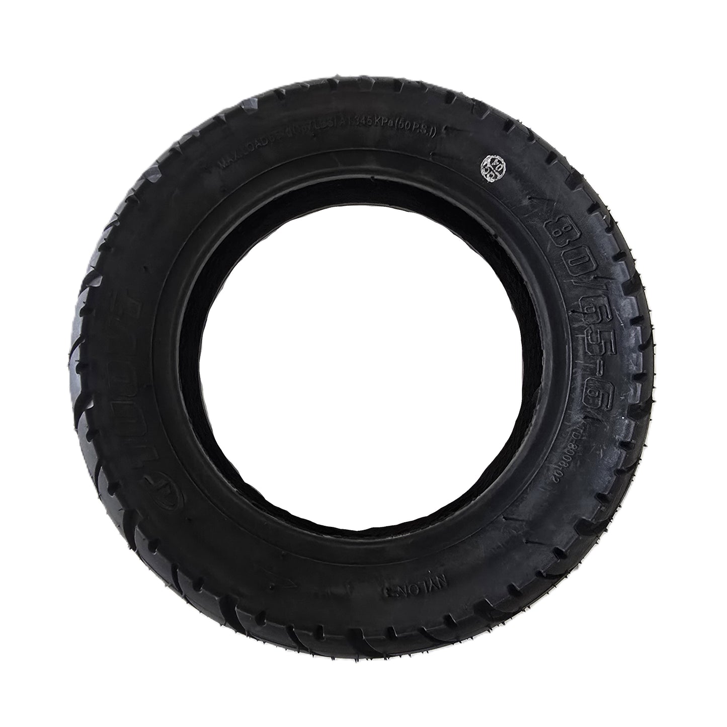80/65-6.0 Electric Scooter (Tube-type) Tyre 255x80 10" x 3.0"
