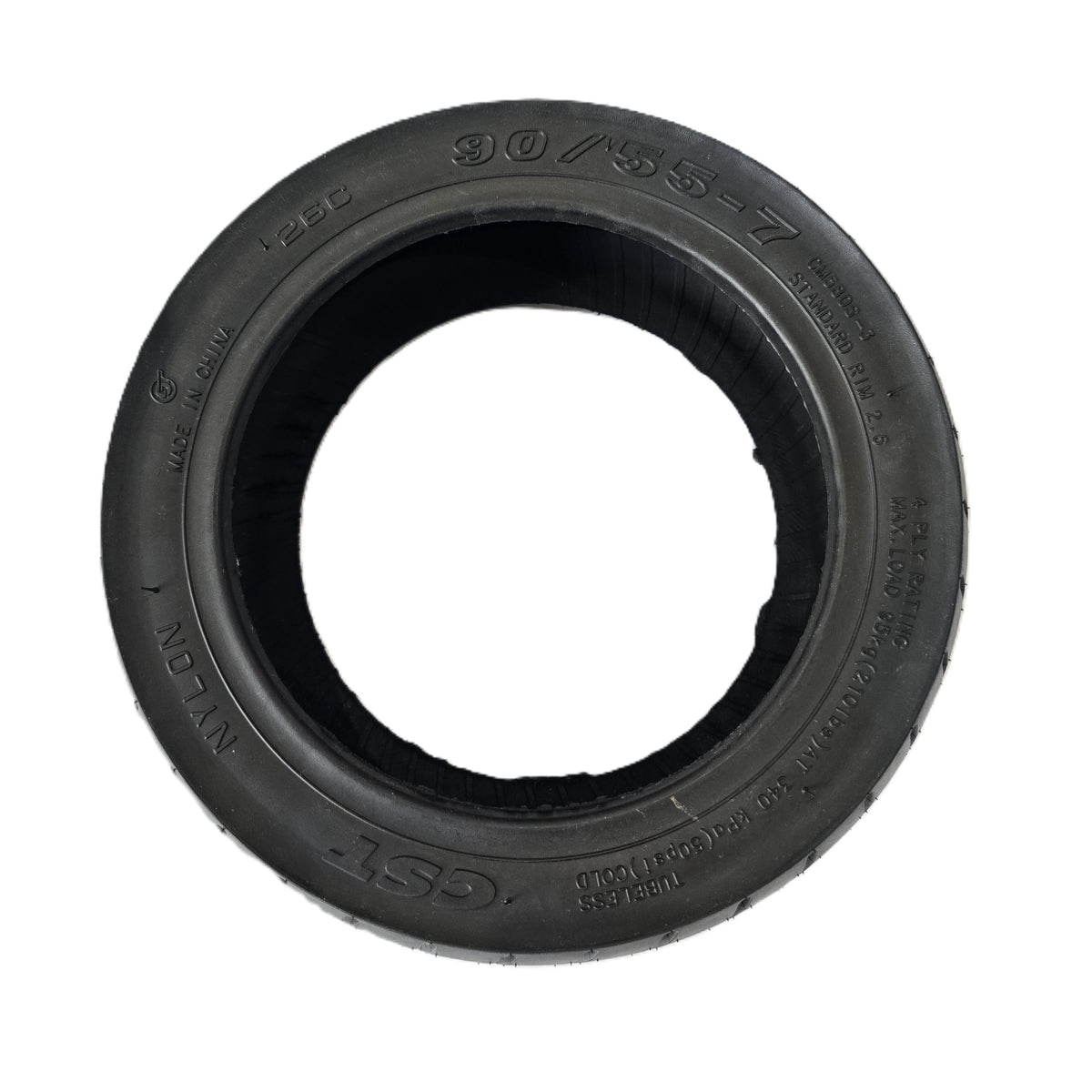 90/55-7.0 Electric Scooter Tubeless Tyre
