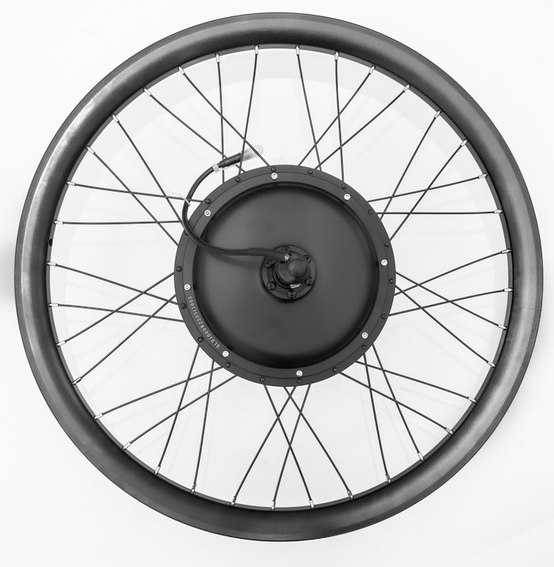 1000W 26" 27.5" 29" Rear Wheel E-Bike Conversion Kit - watertight plugs