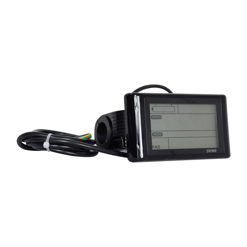 SW900 LCD E-Bike Display, Black & White – Electric Pedal Power